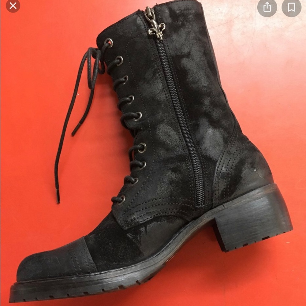 Donald Pliner Gayora Combat boots